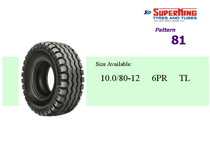 10.0/80-12 Superking Farom Implement tire